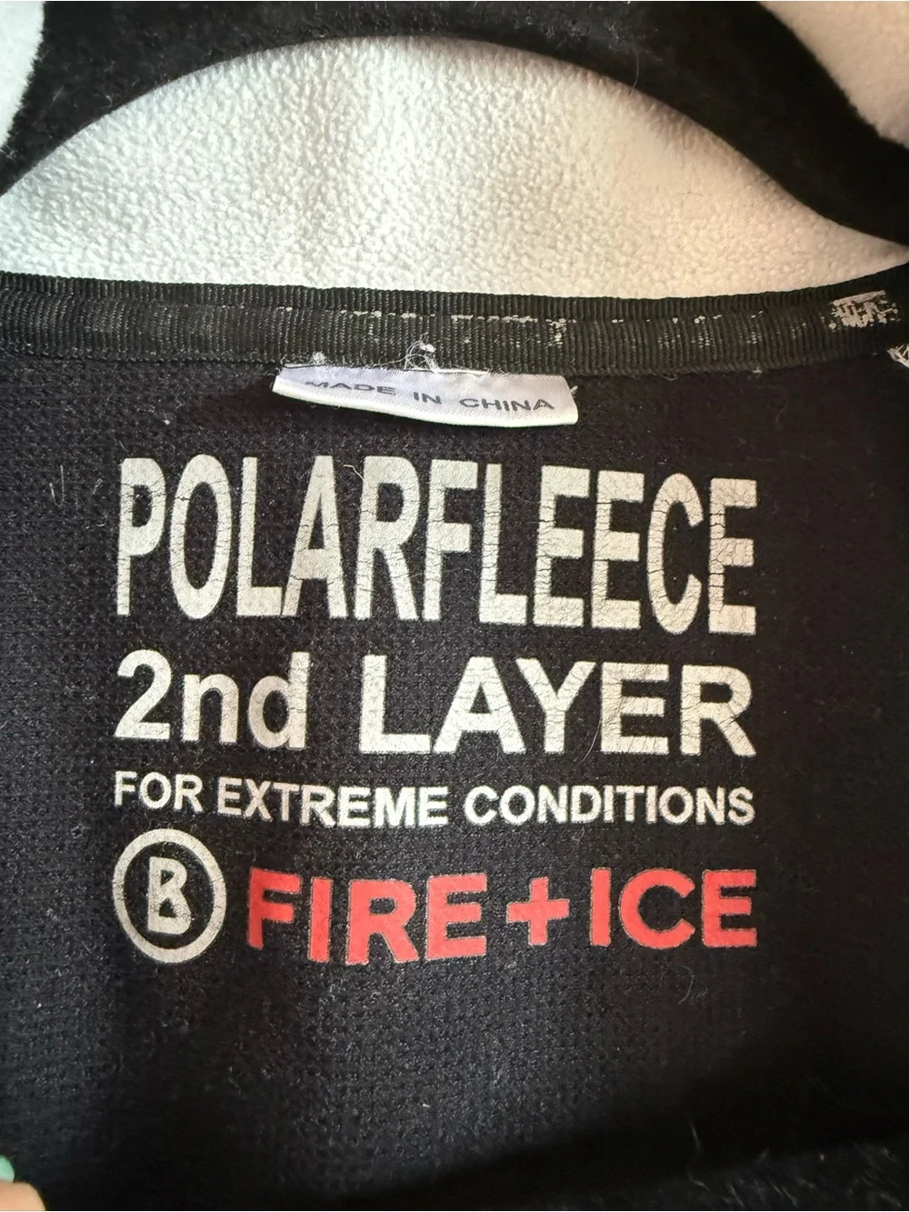 Bogner Fire + Ice Zip Light Blue Polar Fleece Jacket Size XL